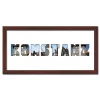 Variante Wenge von Regiorahmen &quot;Konstanz&quot; mit Passepartout