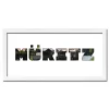 Variante Weiss von Regiorahmen &quot;Müritz&quot; mit Passepartout