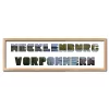 Variante Natur von Regiorahmen &quot;Mecklenburg-Vorpommern&quot; mit Passepartout