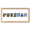 Variante Natur von Regiorahmen &quot;Potsdam&quot; mit Passepartout