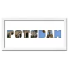 Variante Weiss von Regiorahmen &quot;Potsdam&quot; mit Passepartout