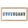 Variante Natur von Regiorahmen &quot;Stuttgart&quot; mit Passepartout