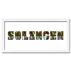 Variante Weiss von Regiorahmen &quot;Solingen&quot; mit Passepartout