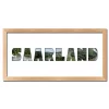 Variante Natur von Regiorahmen &quot;Saarland&quot; mit Passepartout