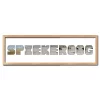 Variante Natur von Regiorahmen &quot;Spiekeroog&quot; mit Passepartout