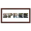 Variante Wenge von Regiorahmen &quot;Spree&quot; mit Passepartout