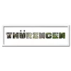 Variante Weiss von Regiorahmen &quot;Thüringen&quot; mit Passepartout