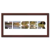 Variante Wenge von Regiorahmen &quot;Weser&quot; mit Passepartout