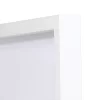 Variante wei&szlig; von Doppel-Trikotrahmen EasyChange f&uuml;r schnellen Shirtwechsel - ohne Glasscheibe