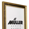 Variante Gold-Schwarz von Holz-Bilderrahmen München