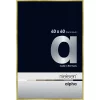 Thumbnail von Alu-Bilderrahmen Profil alpha Brushed Gold 40x60 cm