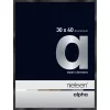 Thumbnail von Alu-Bilderrahmen Profil alpha Eloxal schwarz glanz 30x40 cm