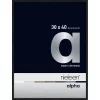 Thumbnail von Alu-Bilderrahmen Profil alpha Eloxal schwarz matt 30x40 cm