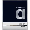 Variante Silber matt von Alu-Bilderrahmen Profil alpha