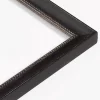 Variante Schwarz-Silber von Holz-Bilderrahmen Opera 25x23