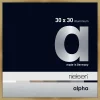 Thumbnail von Alurahmen Alpha - Art Edition Brushed Amber 30x30 cm