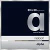 Thumbnail von Alurahmen Alpha - Art Edition Silber 30x30 cm