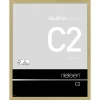 Thumbnail von Alurahmen C2 - Art Edition Struktur Gold matt 24x30 cm