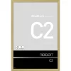 Thumbnail von Alurahmen C2 - Art Edition Struktur Gold matt 20x30 cm