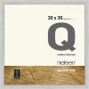 Thumbnail von Holzrahmen Quadrum - Art Edition Silber 30x30 cm