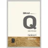 Thumbnail von Holzrahmen Quadrum - Art Edition Silber 42x59,4 cm (A2)