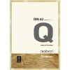Thumbnail von Holzrahmen Quadrum - Art Edition Gold 42x59,4 cm (A2)
