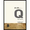 Thumbnail von Holzrahmen Quadrum - Art Edition Schwarz 60x80 cm