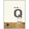 Thumbnail von Holzrahmen Quadrum - Art Edition Silber 60x80 cm
