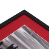 Variante Fireball Red von 1,4 mm Passepartout White Core Ma&szlig;anfertigung