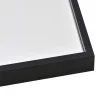 Variante Schwarz matt eloxiert von Wandspiegel Alurahmen Alpha - 50x150 cm