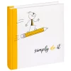 Variante gelb von Fotoalbum f&uuml;r Kinder "Simply do it" mit 50 Seiten zum Einkleben, 26x25 cm