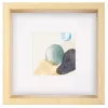 Thumbnail von 3D-Bilderrahmen Shape (MDF) mit Passepartout Birke 25x25 cm (12x12 cm)