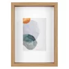 Thumbnail von 3D-Bilderrahmen Shape (MDF) mit Passepartout Eiche 21x29,7 cm (12x17 cm)