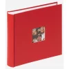 Variante rot von Memo-Fotoalbum Fun f&uuml;r 200 Fotos 10x15 cm zum Einstecken