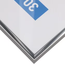 Bilderrahmen Alurahmen Accent Stahlgrau