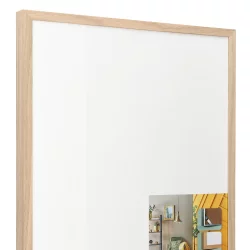 Bilderrahmen Alu-Bilderrahmen Serie 1125 Eiche Echtfurnier natur