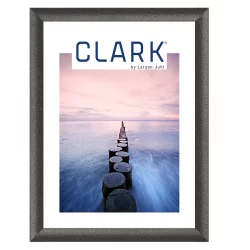 Bilderrahmen Alu-Bilderrahmen Serie 404 Schwarz, pulverbeschichtet