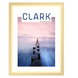 Bilderrahmen Alu-Bilderrahmen Serie 422 - Zuschnitt Gold matt, geb&uuml;rstet