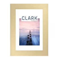 Bilderrahmen Alu-Bilderrahmen Serie 462 - Zuschnitt Gold matt, kreuzgeb&uuml;rstet