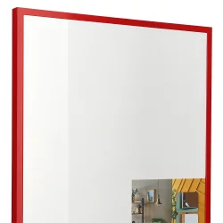 Bilderrahmen Alu-Bilderrahmen Barth, Serie 916 Rot
