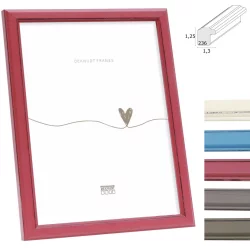 Bilderrahmen Schmaler Holz-Bilderrahmen Kara