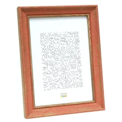 Bilderrahmen Kunststoff-Bilderrahmen Couvin Altrosa