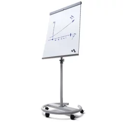 Bilderrahmen Flipchart Scritto mit Seitenarmen und Stahlfuß