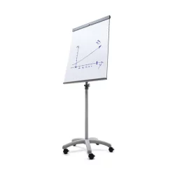 Bilderrahmen Flipchart Scritto mit Seitenarmen und Kunststofffuß