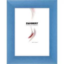 Bilderrahmen Alurahmen Alaska Blau matt