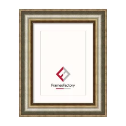 Bilderrahmen Barock-Bilderrahmen Fiorentina silber