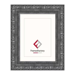 Bilderrahmen Barock-Bilderrahmen Josephine silber