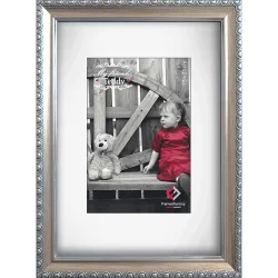 Bilderrahmen Kunststoff-Bilderrahmen Alaska silber