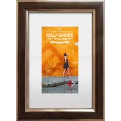 Bilderrahmen Kunststoff-Bilderrahmen Oregon wenge