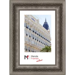 Bilderrahmen Holzrahmen Banias - Exclusive Series Silber